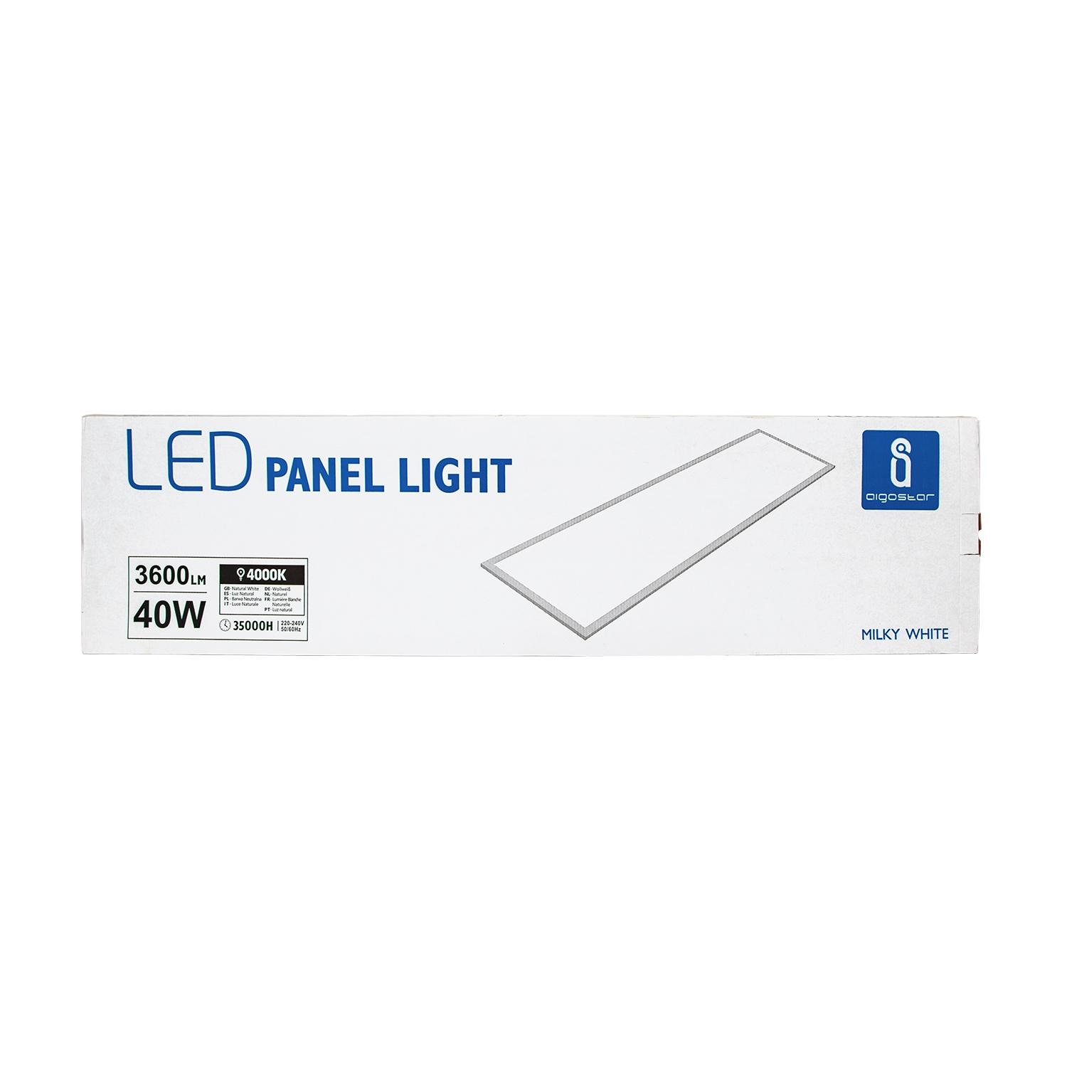 E5 MS Edge-lit Panel Light 40W 4000K（295*1195*9mm）