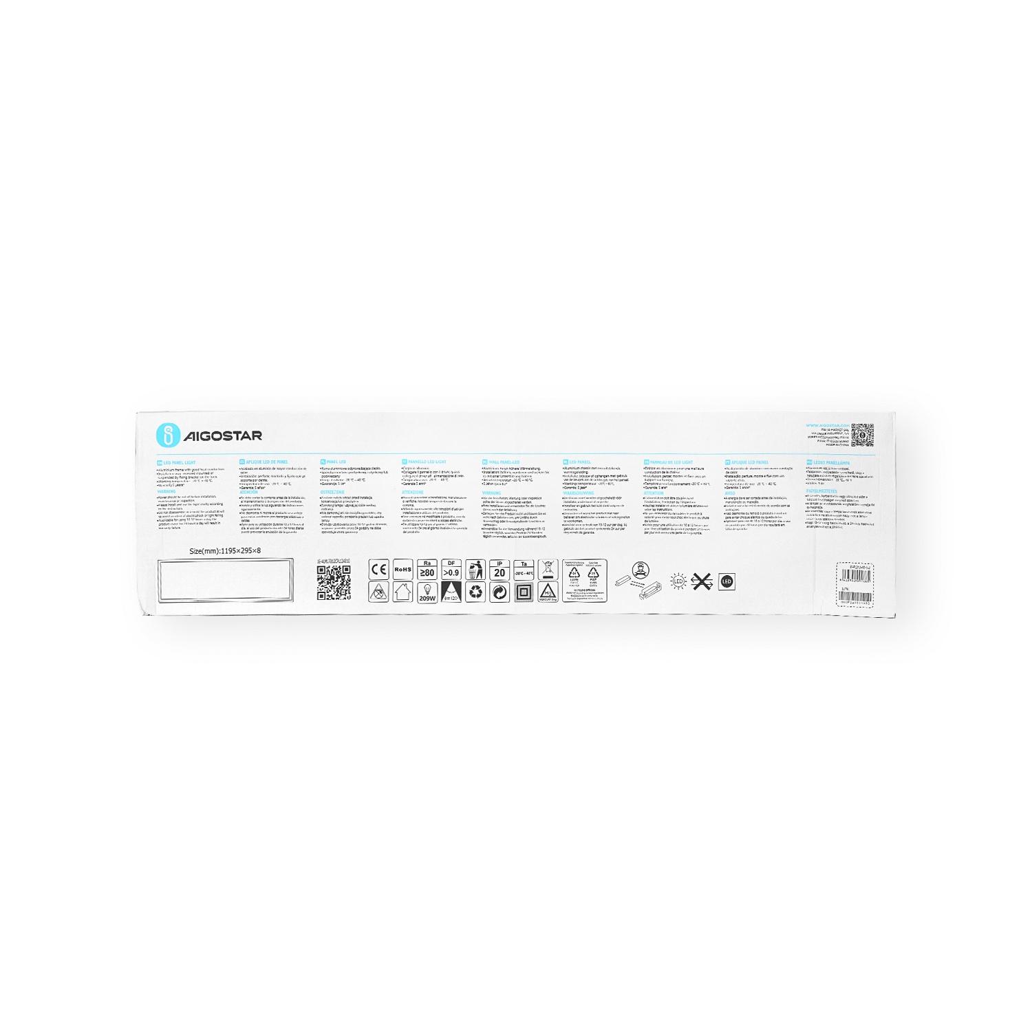 LED Edge-lit Panel Light 40W