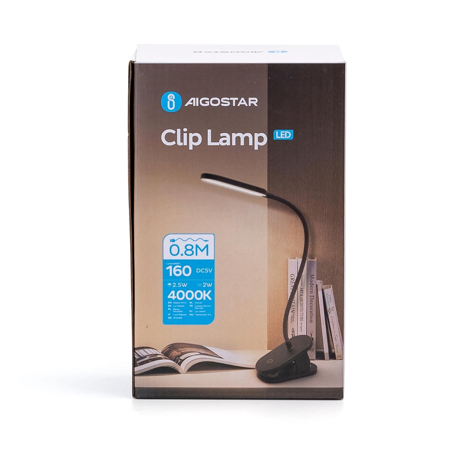 LED clip lamp(with plug)