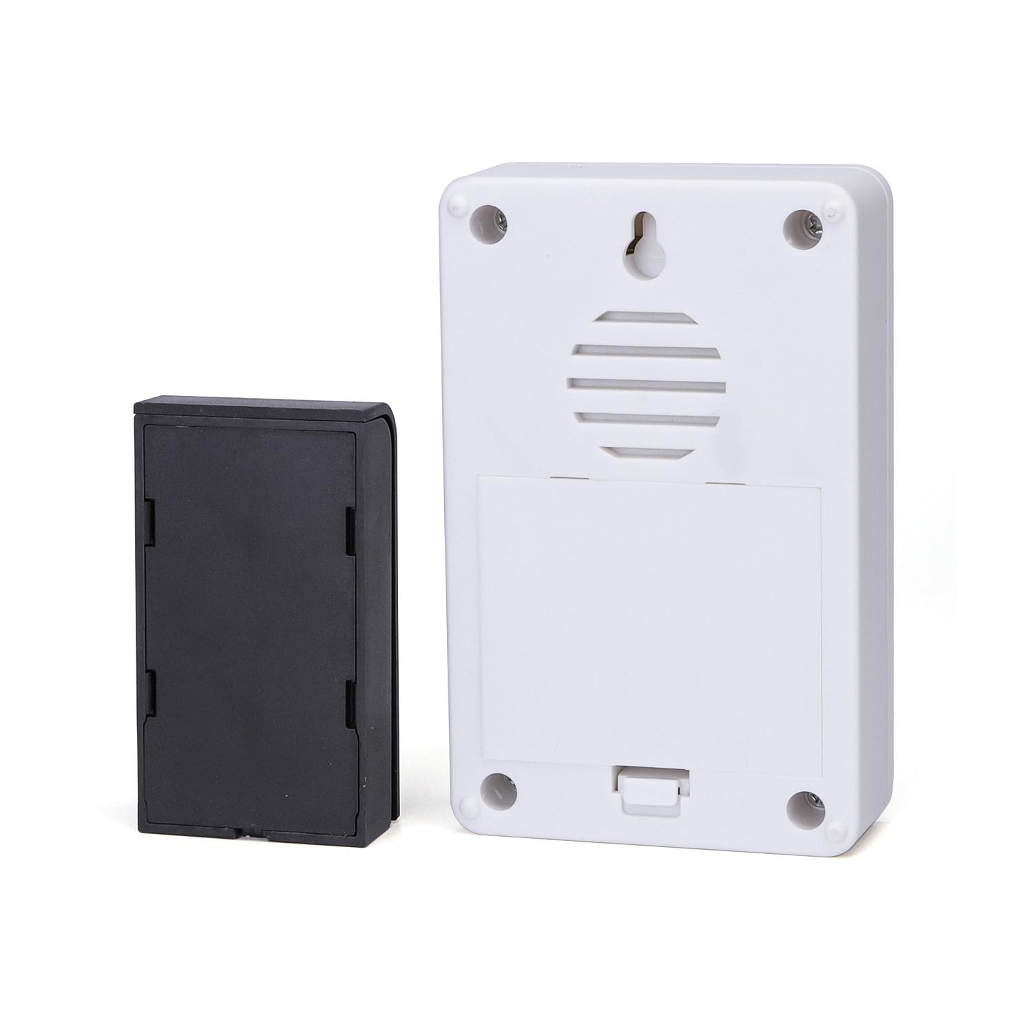 DC Wireless Digital Door Bell (one to two) White & Black