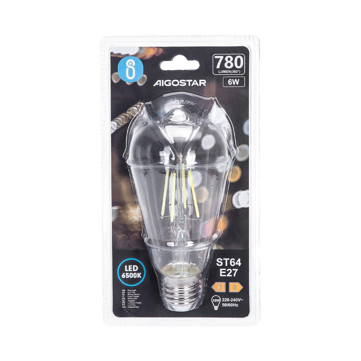 LED filament lamp ST64