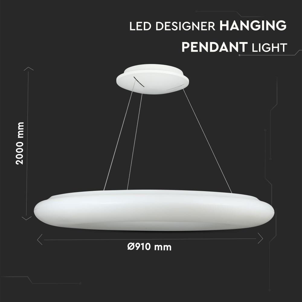 VT-7910 105W LED DESIGNER HANGING PENDANT LIGHT(TRIAC DIMMABLE) 3000K-WHITE