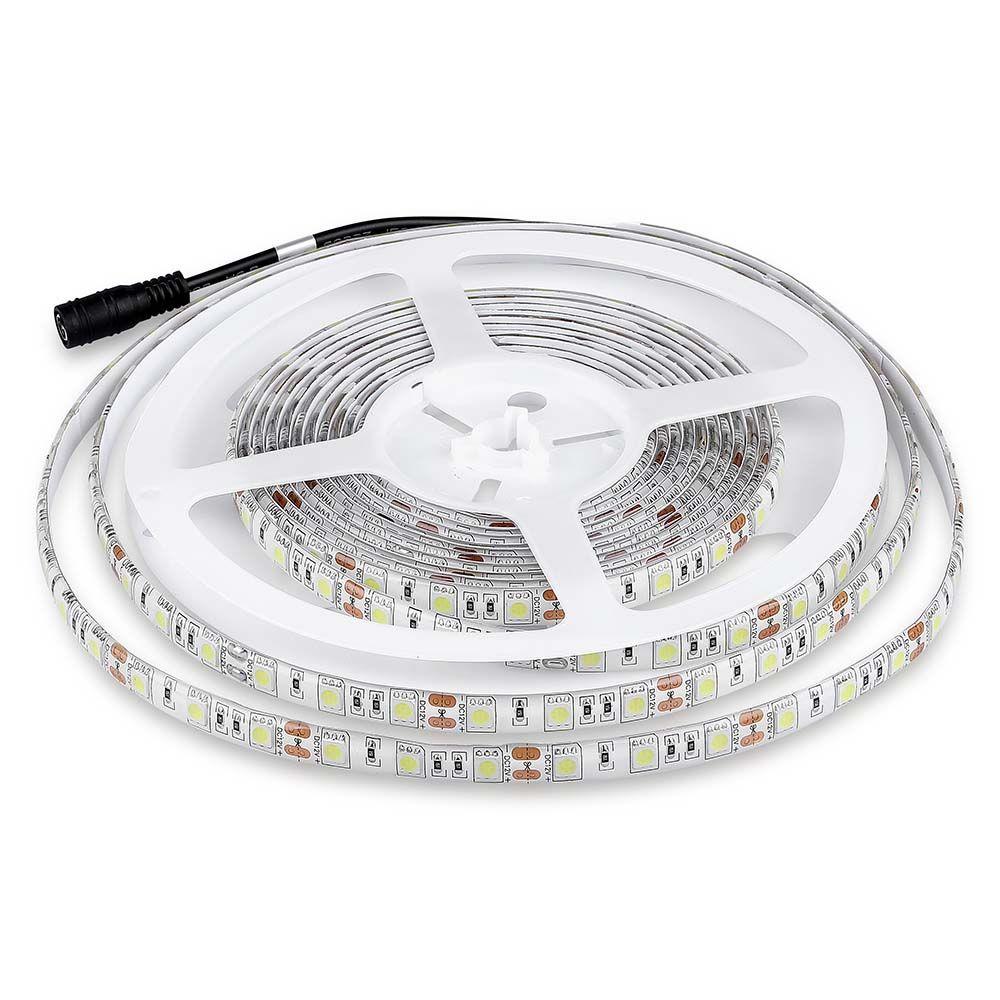 7W Taśma LED, Barwa: RGB, IP65 , Rolka:5m, VTAC, SKU 212155