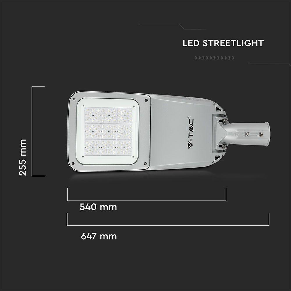 80W Lampa uliczna LED (CLASS II,TYPE III-M LENS), Chip SAMSUNG, Barwa:4000K, VTAC, SKU 541