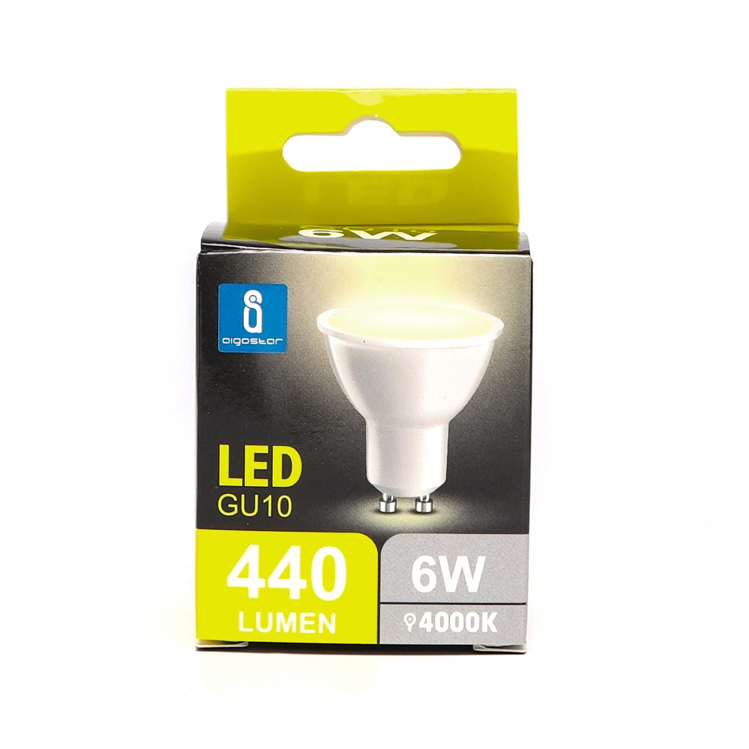 LED GU10 6W 4000K(6W,GU10,4000K)