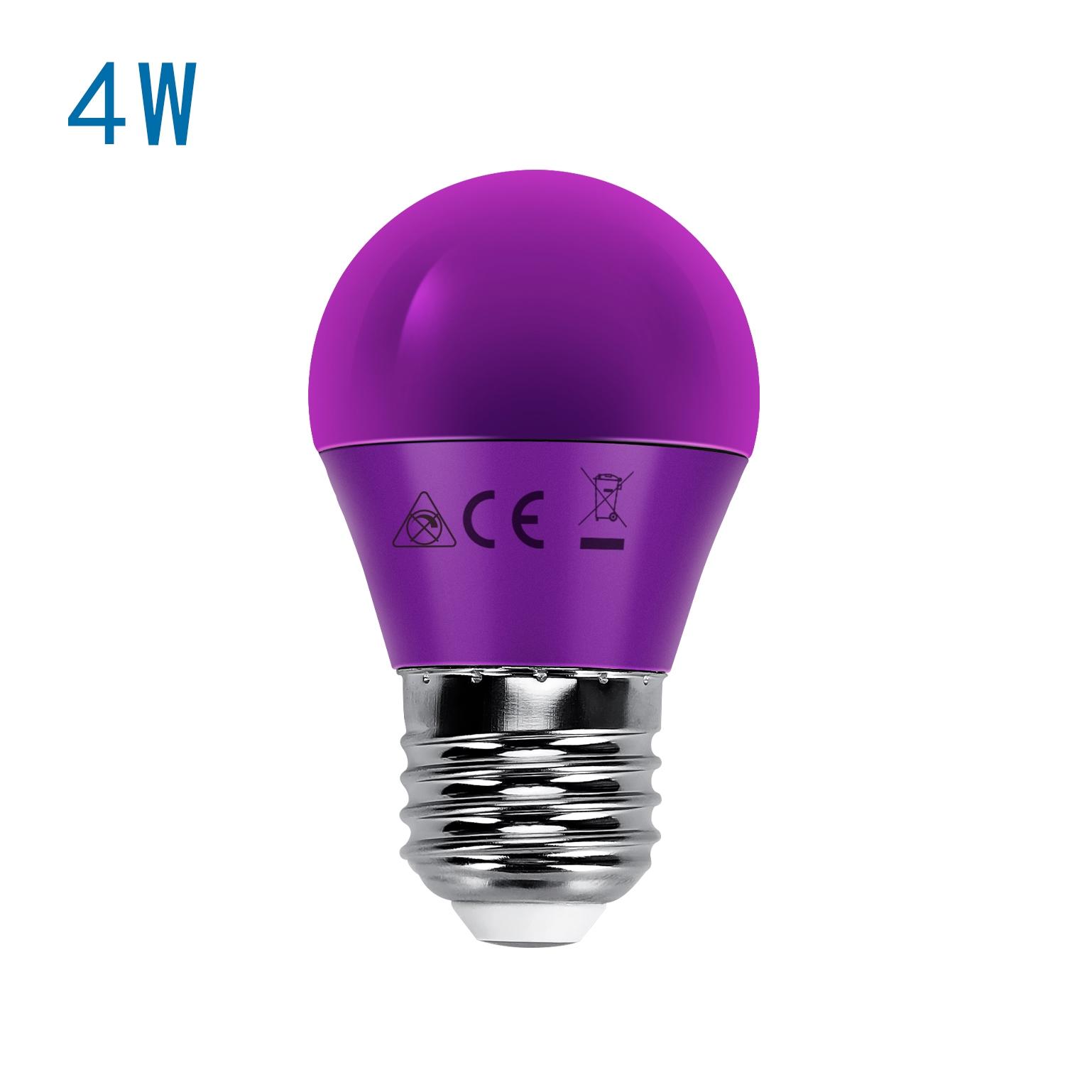 LED E27 4W G45