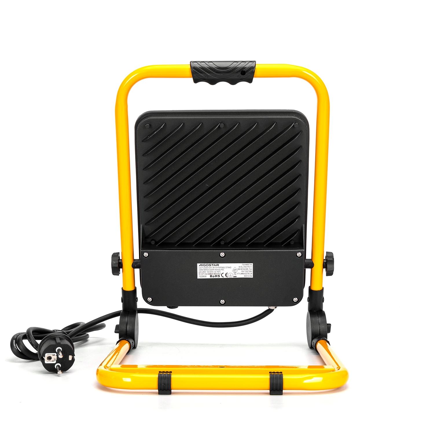 Portable work light 100W 6500K die-casting with 1.8m power cord