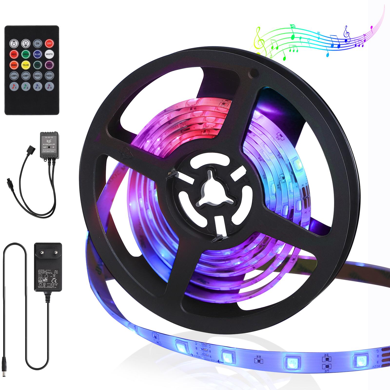 LED Low Voltage Music Rhythm Strip Light 3m