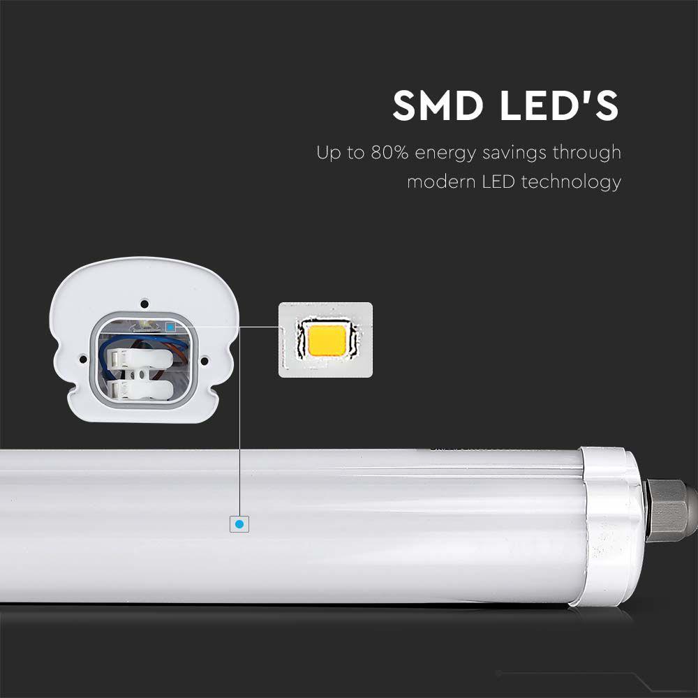 VT-1532 32W LED WATERPROOF X SERIES ECONOMICAL TUBE 150CM 4500K 160LM/W