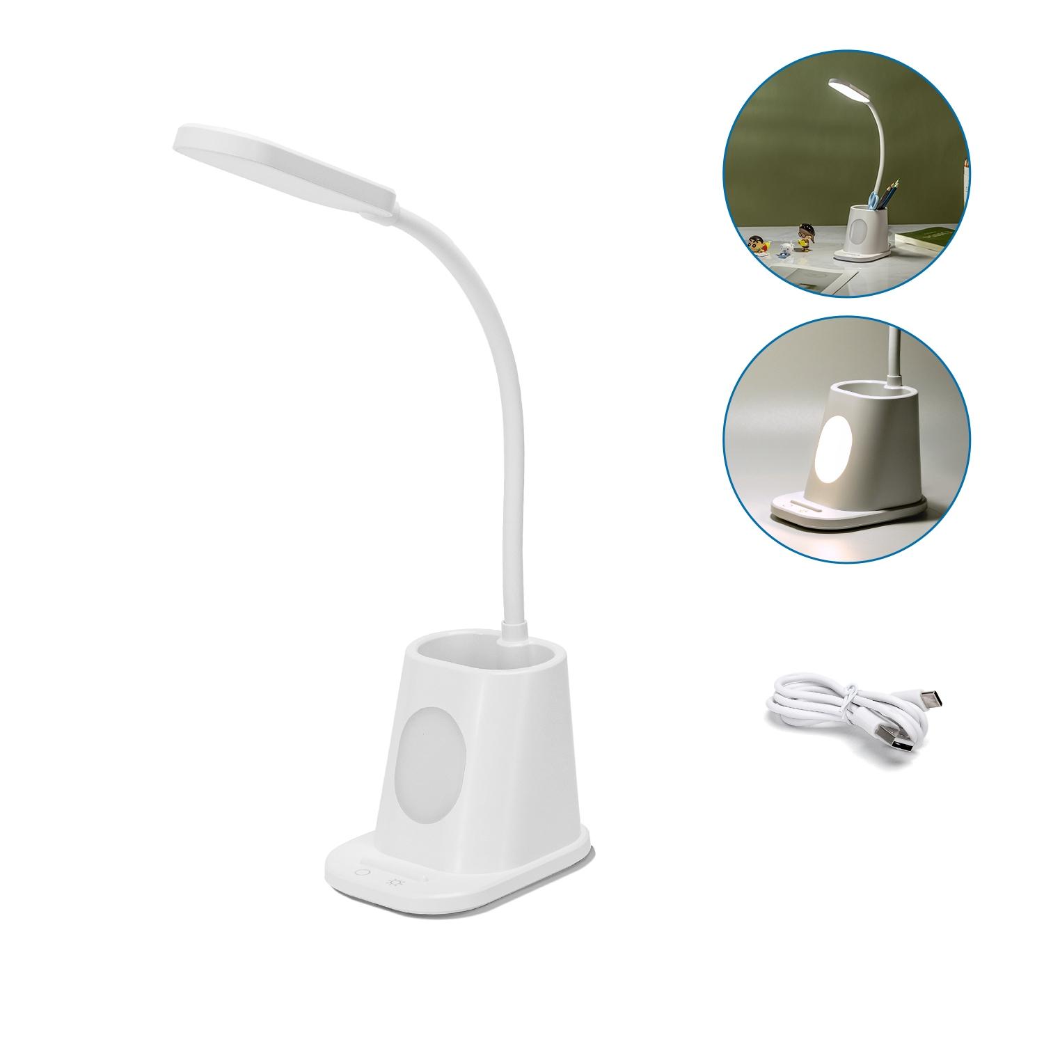 Multi-functional Desk Lamp CCT and Rechargeable