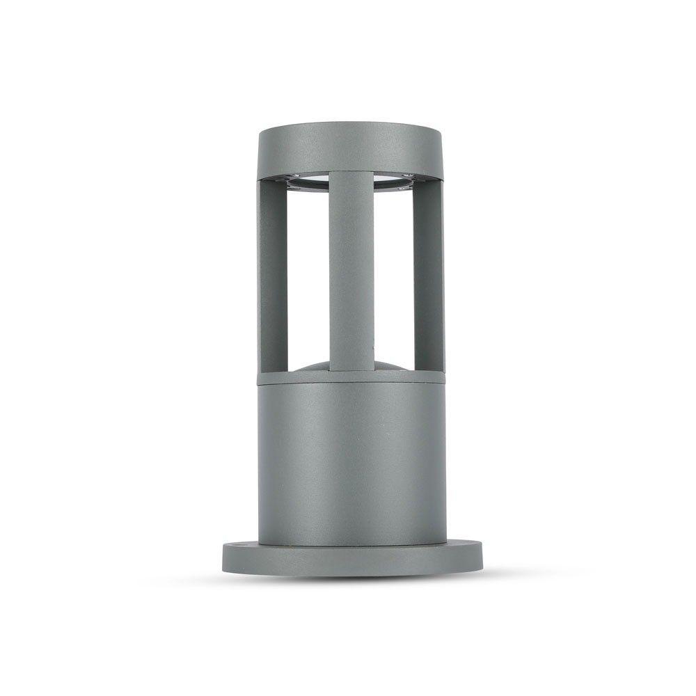 VT-830 10W LED BOLLARD LIGHT 6400K GREY BODY 25CM HEIGHT