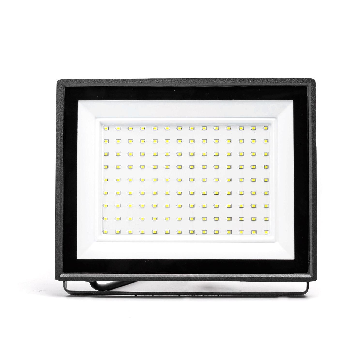 Naświetlacz LED czarny 100W (odlew ciśnieniowy) (100W,6500K,IP65)