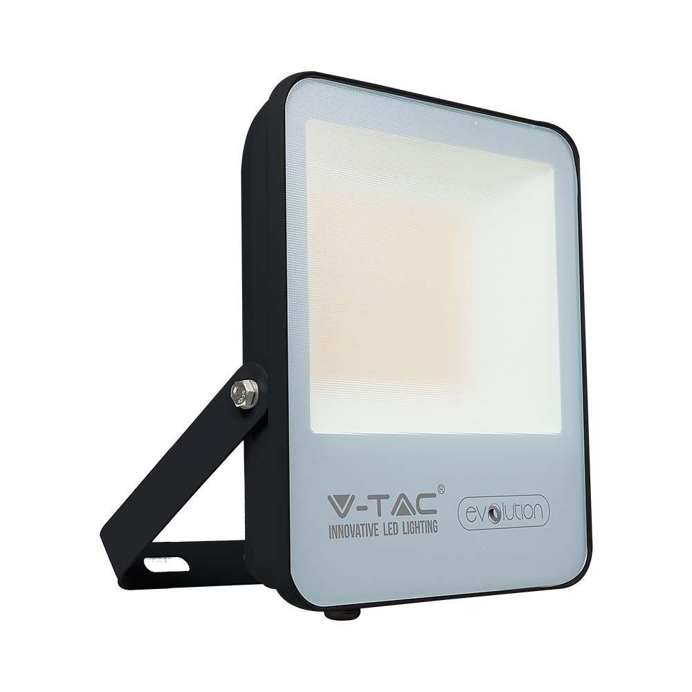 VT-49161 100W LED FLOODLIGHT 6400K BLACK BODY (160LM/W)