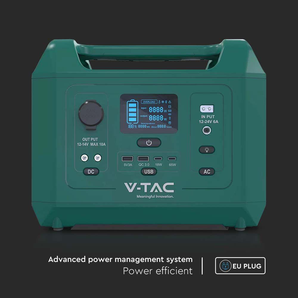 600W PORTABLE POWER BANK VT-606N; 26.2Ah/21.6V; SOCKET SCHUCO, VTAC, SKU 11626