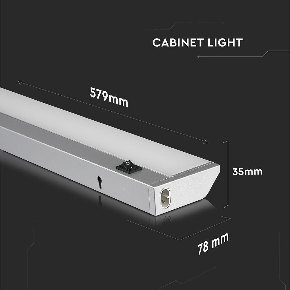 10W Oprawa pod szafkowa LED, Barwa:3000K, VTAC, SKU 5068