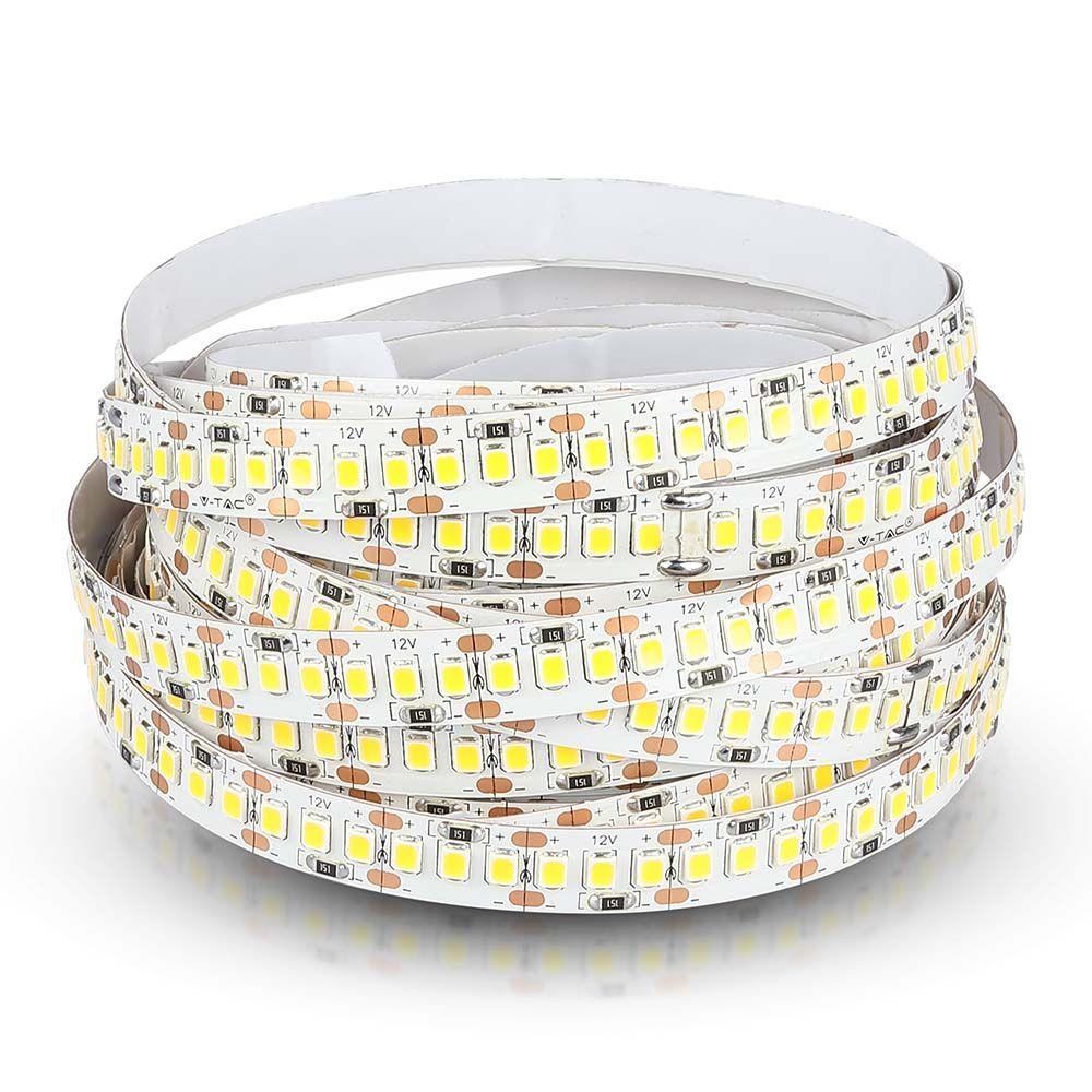 VT-2835 204 17W/M LED STRIP LIGHT 3000K IP20 (5M/ROLL)(PRICE PER M)