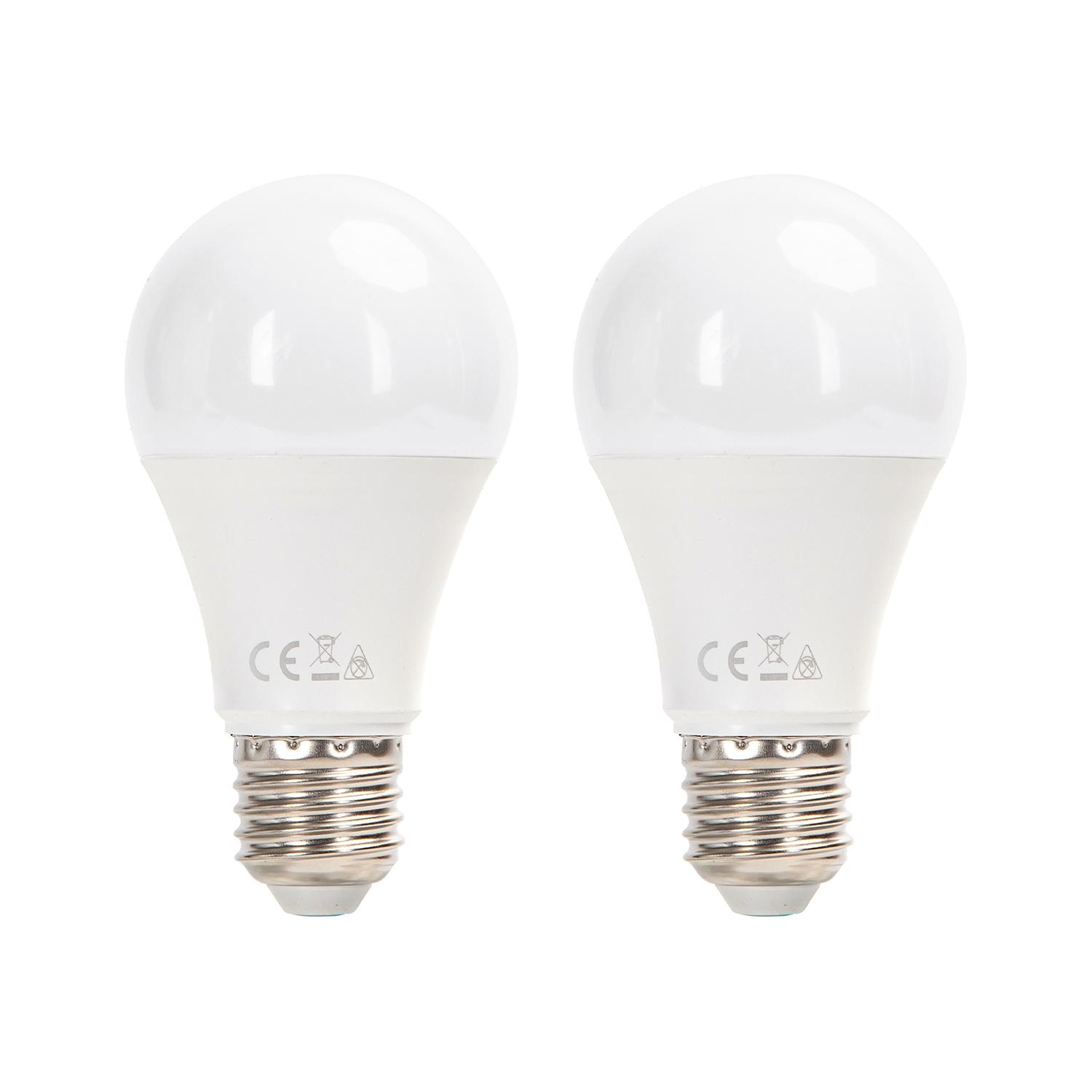 LED E27 10W A60 2pcs ( general bulb )