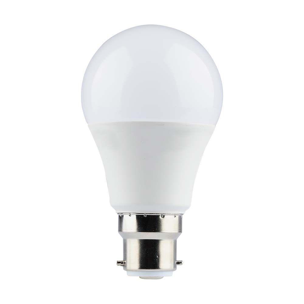 VT-231 10.5W A60 LED PLASTIC BULB SAMSUNG CHIP 4000K B22