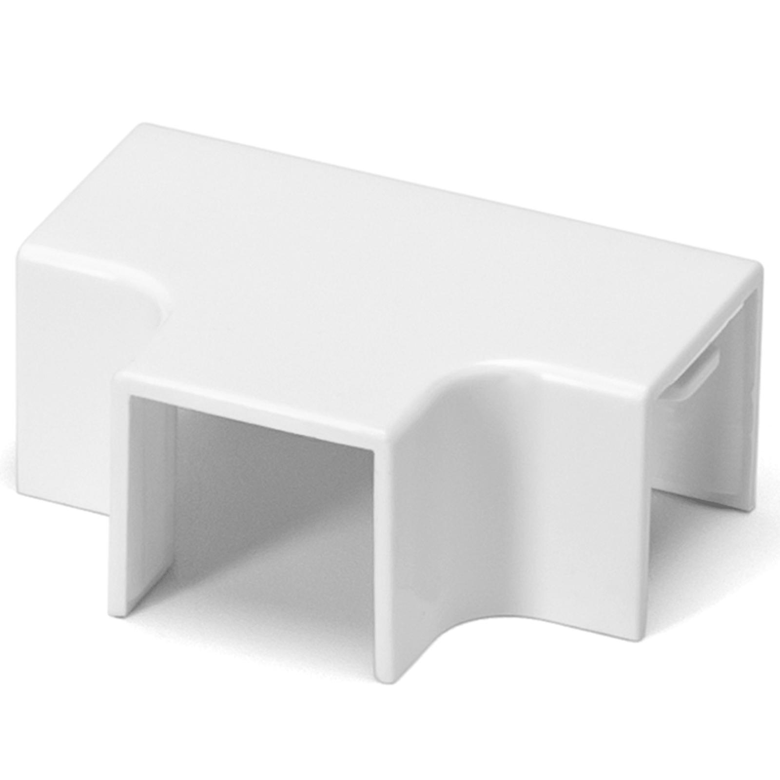 PVC Square Trunking Tee Bend White 16*16mm 4pcs