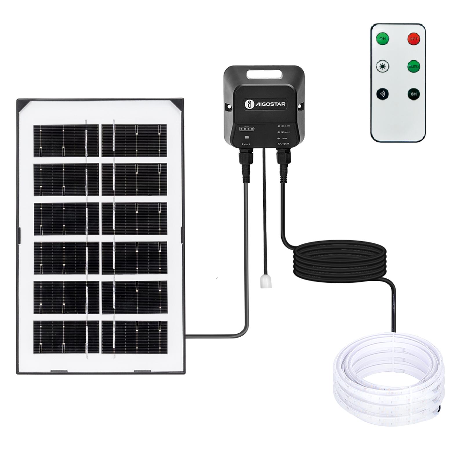 SOLAR LIGHT/SPLIT/with Batterie/STRIP LIGHT/5M+3M LINE/50W/2700K/5M STRIP LIGHT