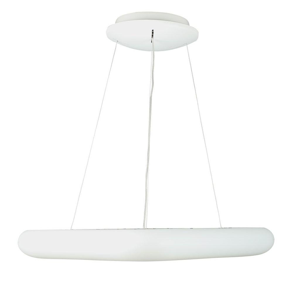 42W Lampa Wisząca, Kwadratowa, Ściemniana, Biały, VTAC, SKU 3963