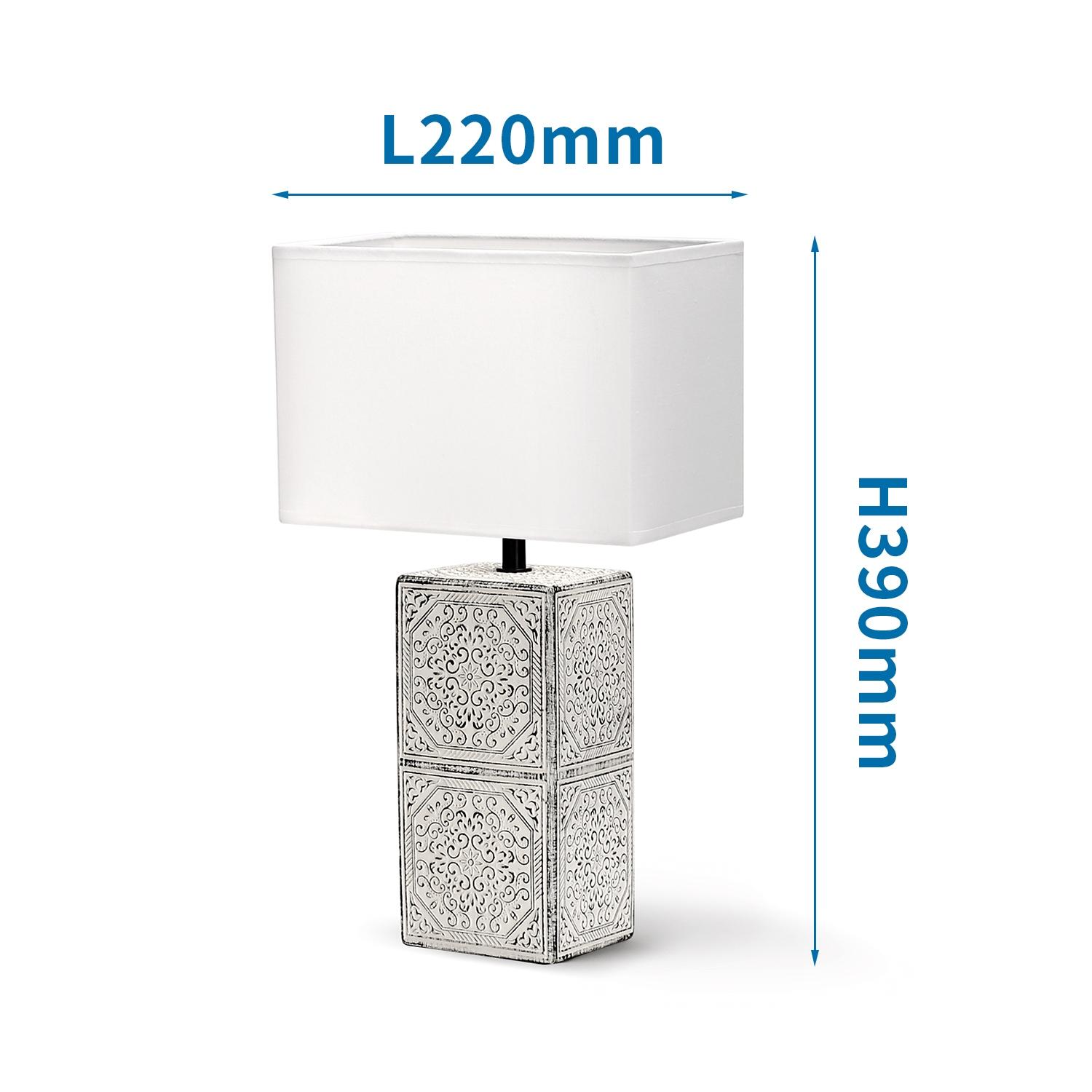 Ceramic Table Lamp (Without Light Source) E14