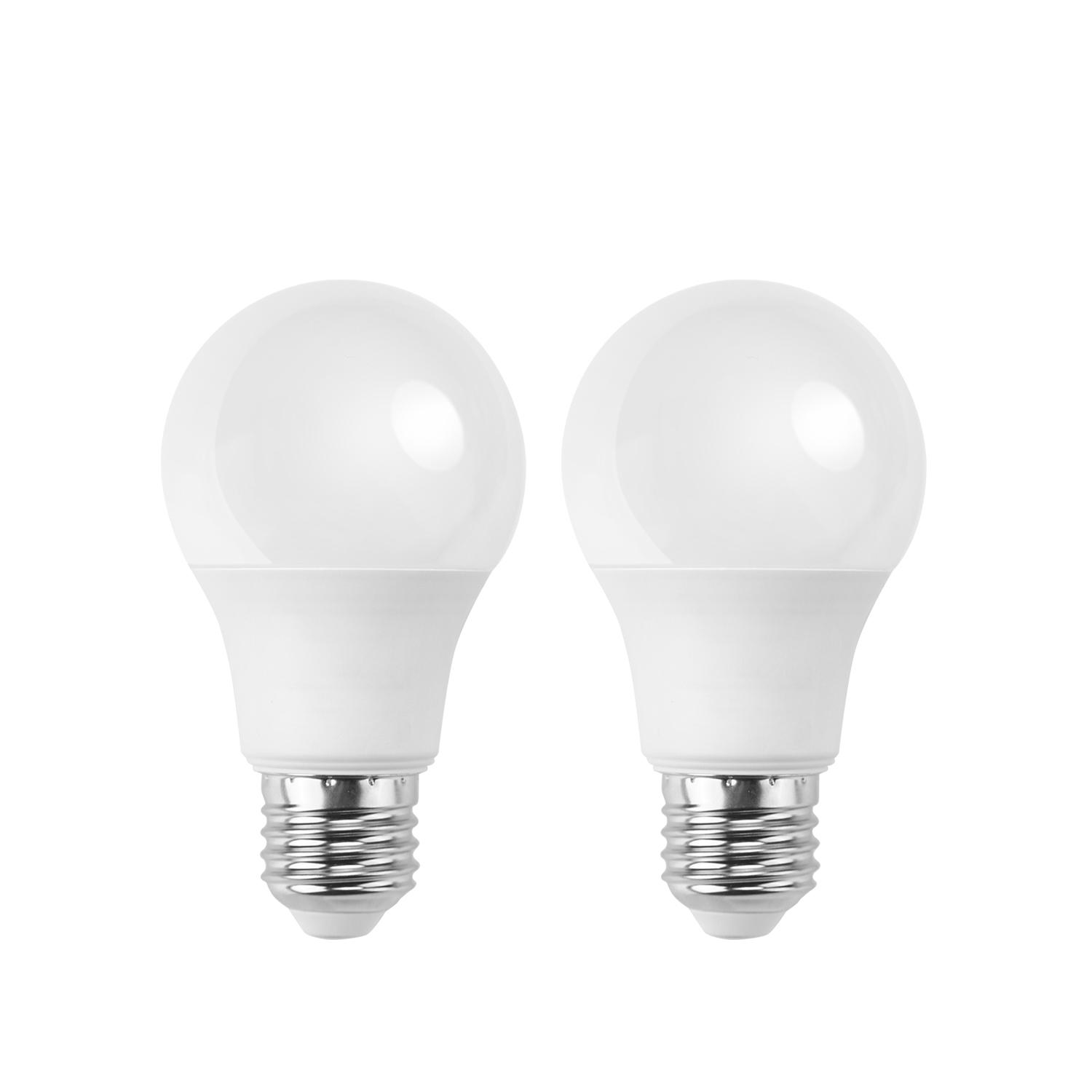 LED E27 8W A60 2pcs ( general bulb )