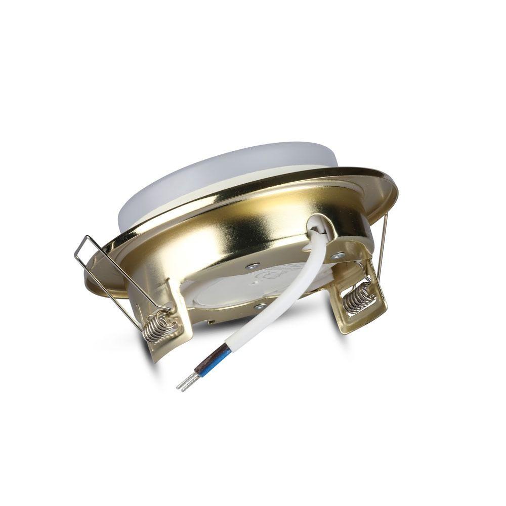 VT-715 GX53 FITTING ROUND -GOLD