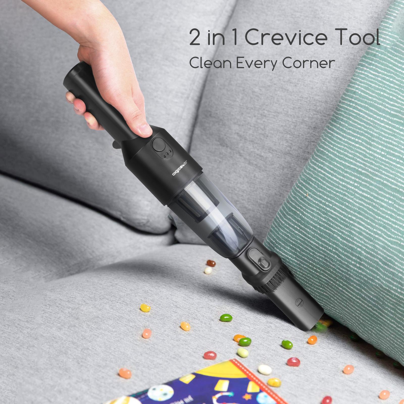 Cordless handheld vacuum cleaner