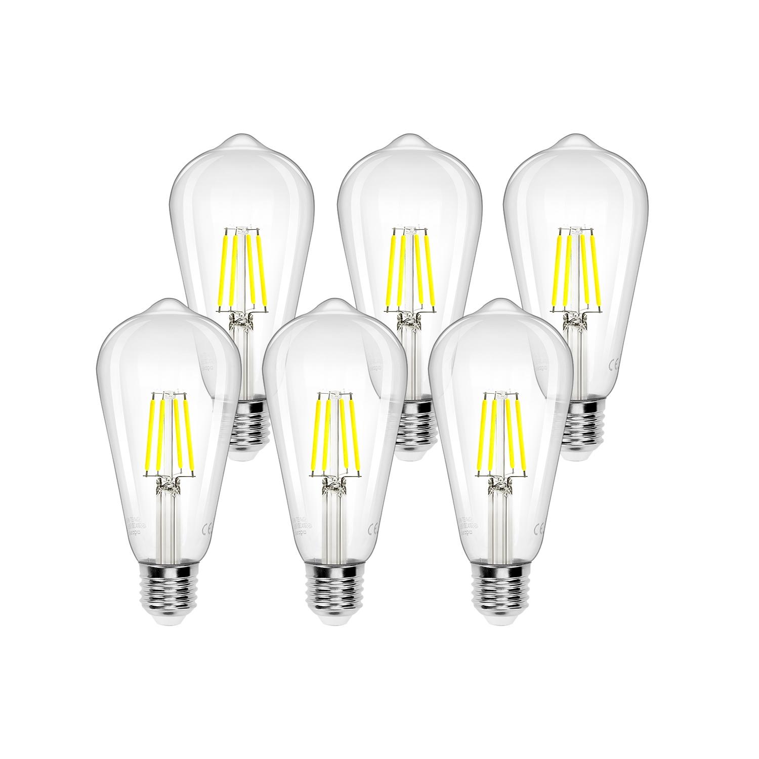 LED filament lamp ST64