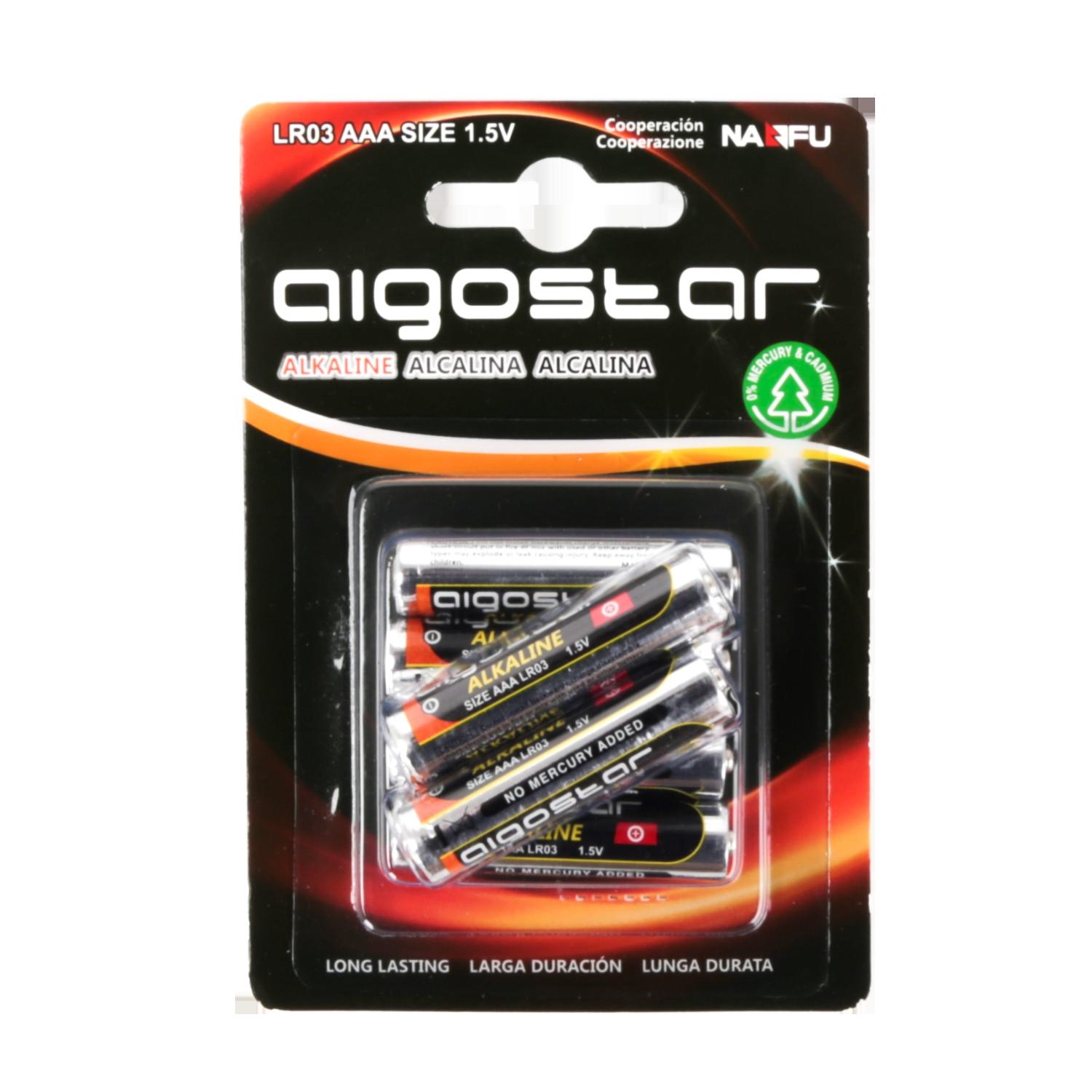 Alkaline battery LR03 AAA-6B 1.5V 6pcs