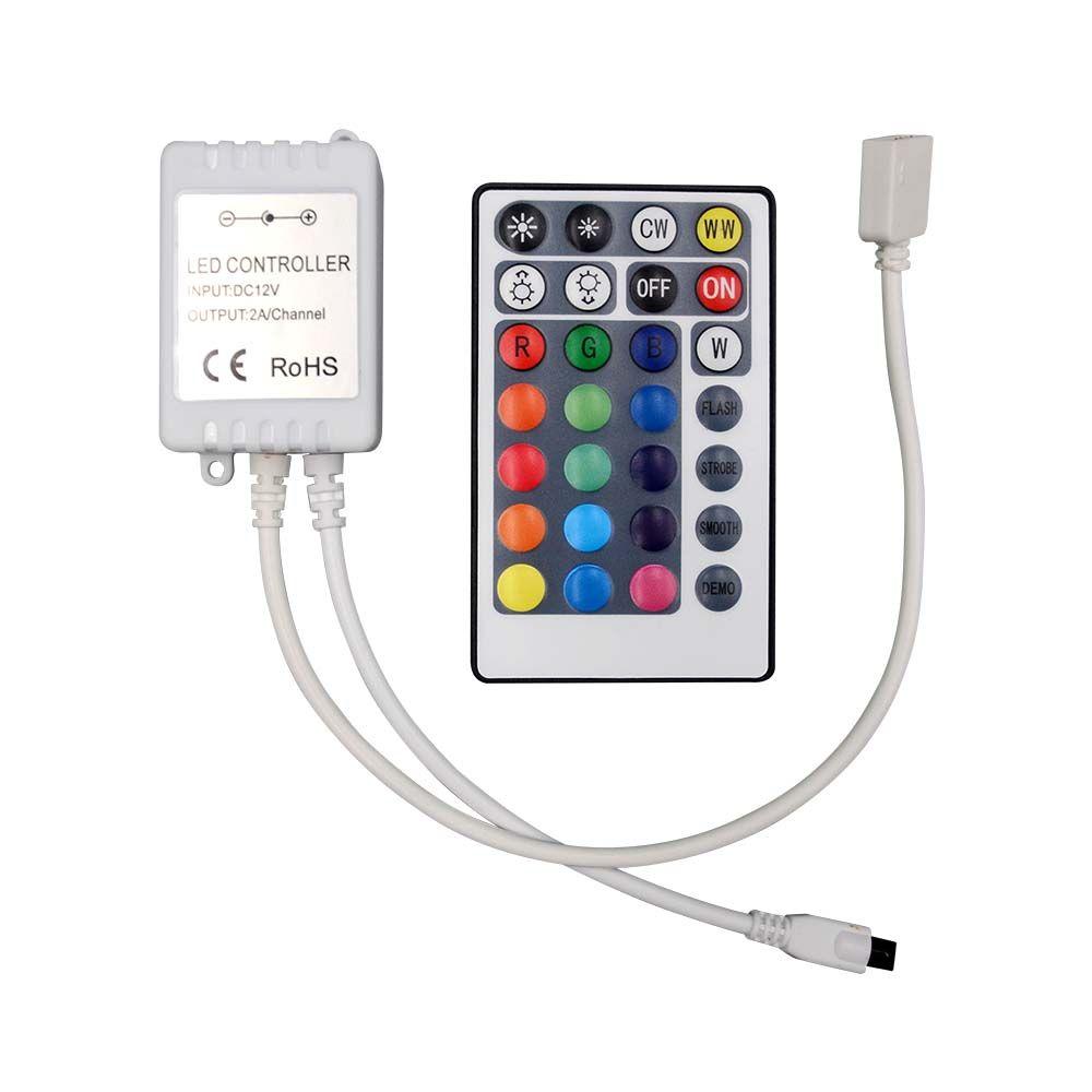 VT-2428 INFRARED CONTROLLER WITH REMOTE CONTROL CCT 3IN1+RGB 28 BUTTONS