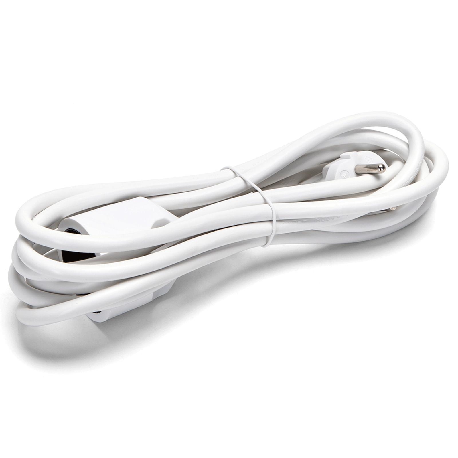 French extension cord 3m white 3G1.5mm2