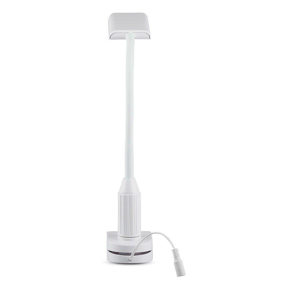 VT-7407 7W LED TABLE CLIP LAMP WITH WHITE BODY 3000K