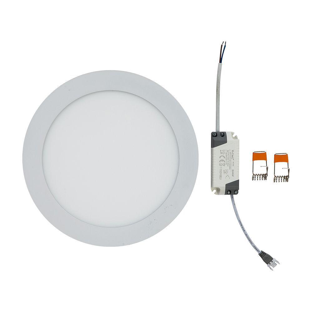 22W Panel LED , Barwa:3000K, Okrągła, VTAC, SKU 6422