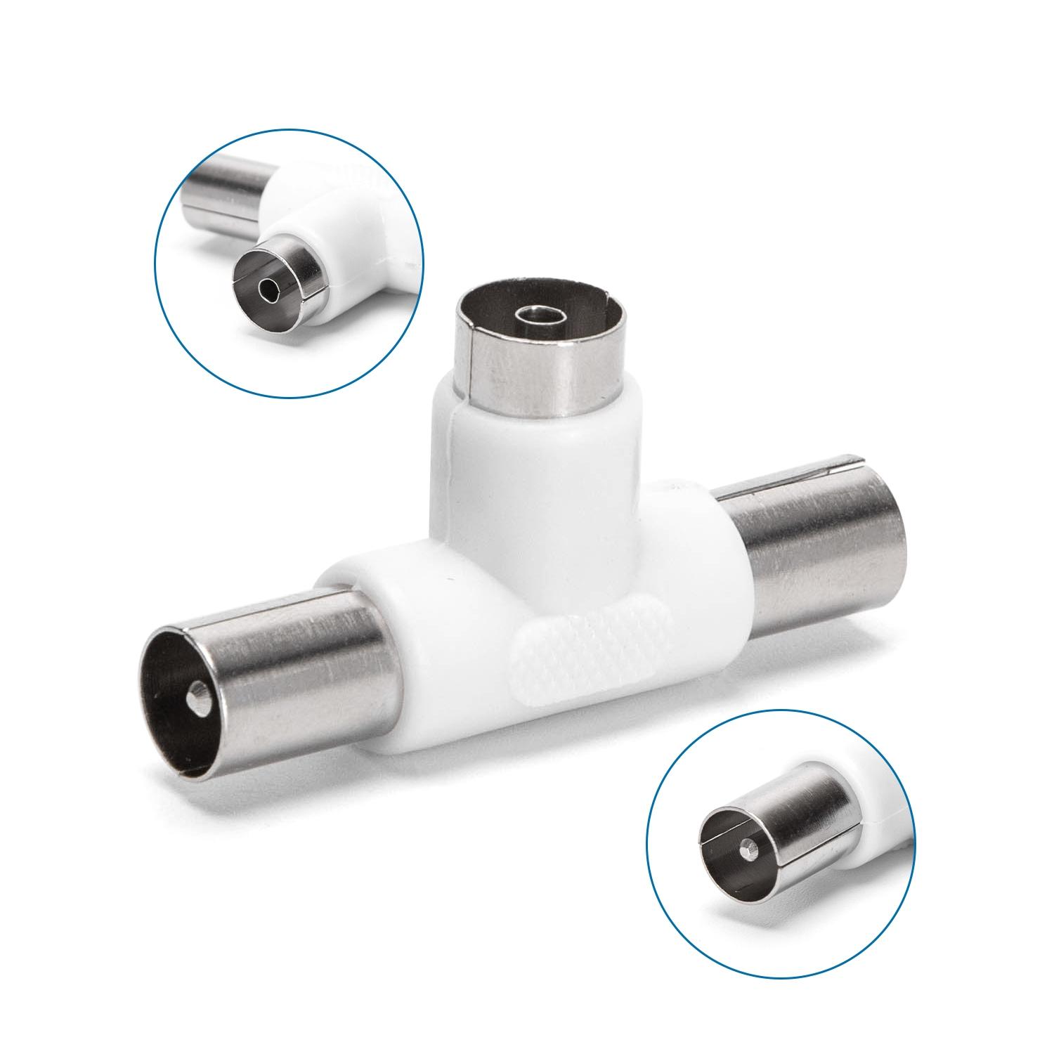 Antenna Connector Distributor White