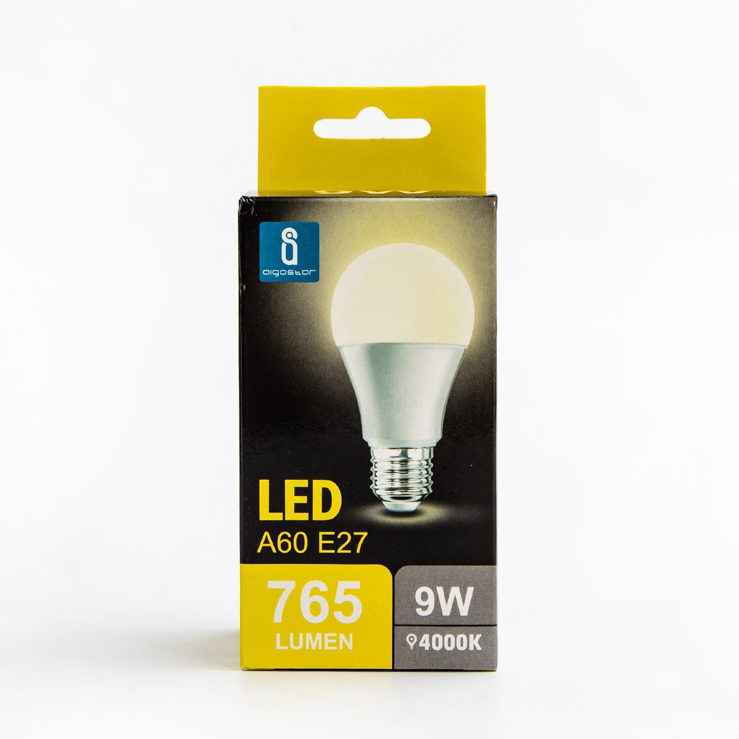 LED E27 A60 9W