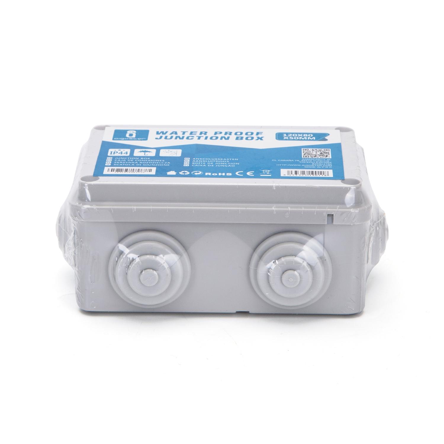 Junction Boxes L120*W80*H50mm IP44 Grey