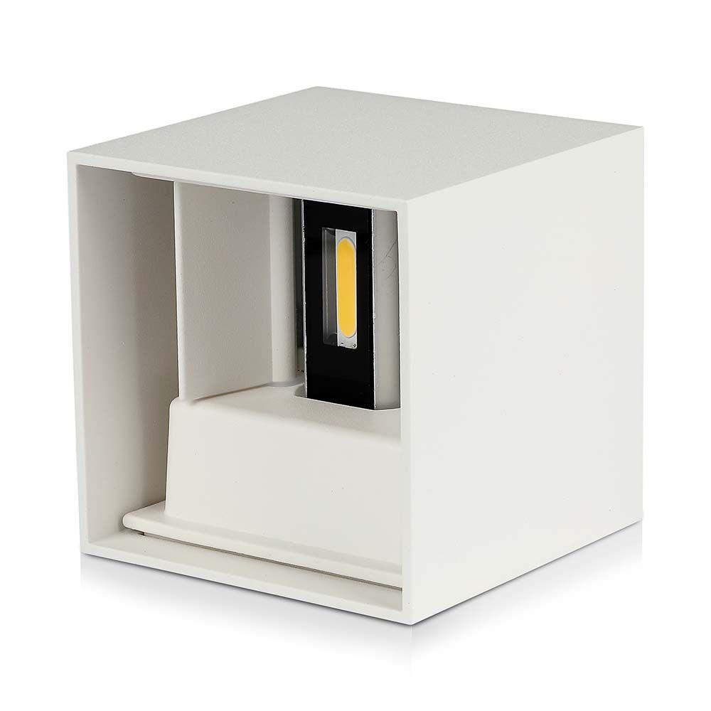 VT-759-11 12W WALL LAMP BRIDGELUX CHIP 4000K WHITE SQUARE