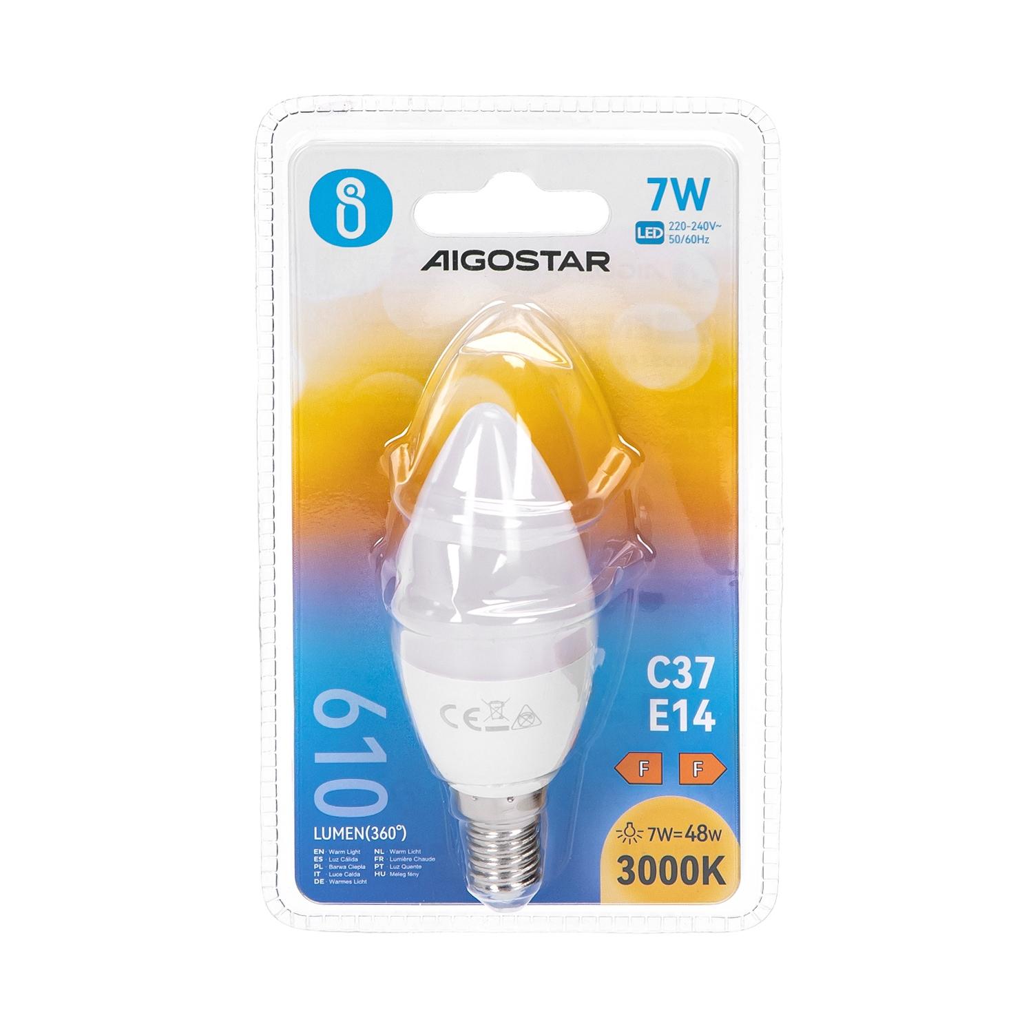 LED E14 7W C37