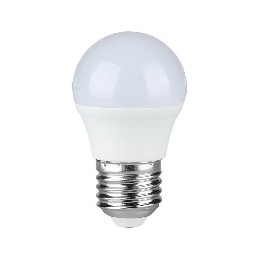 VT-2256 4.5W G45 LED PLASTIC BULB 3000K E27 6PCS/PACK