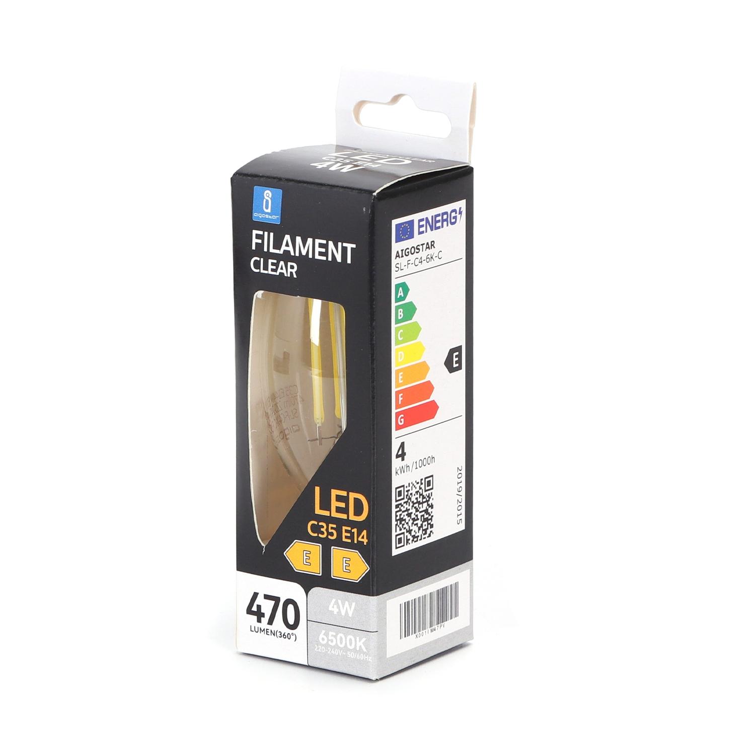 LED filament lamp G35