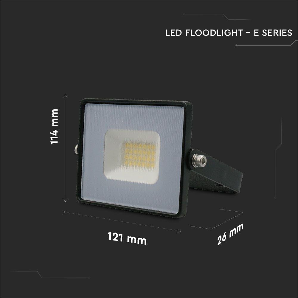 VT-4021 20W SMD FLOODLIGHT COLORCODE:4000K BLACK BODY