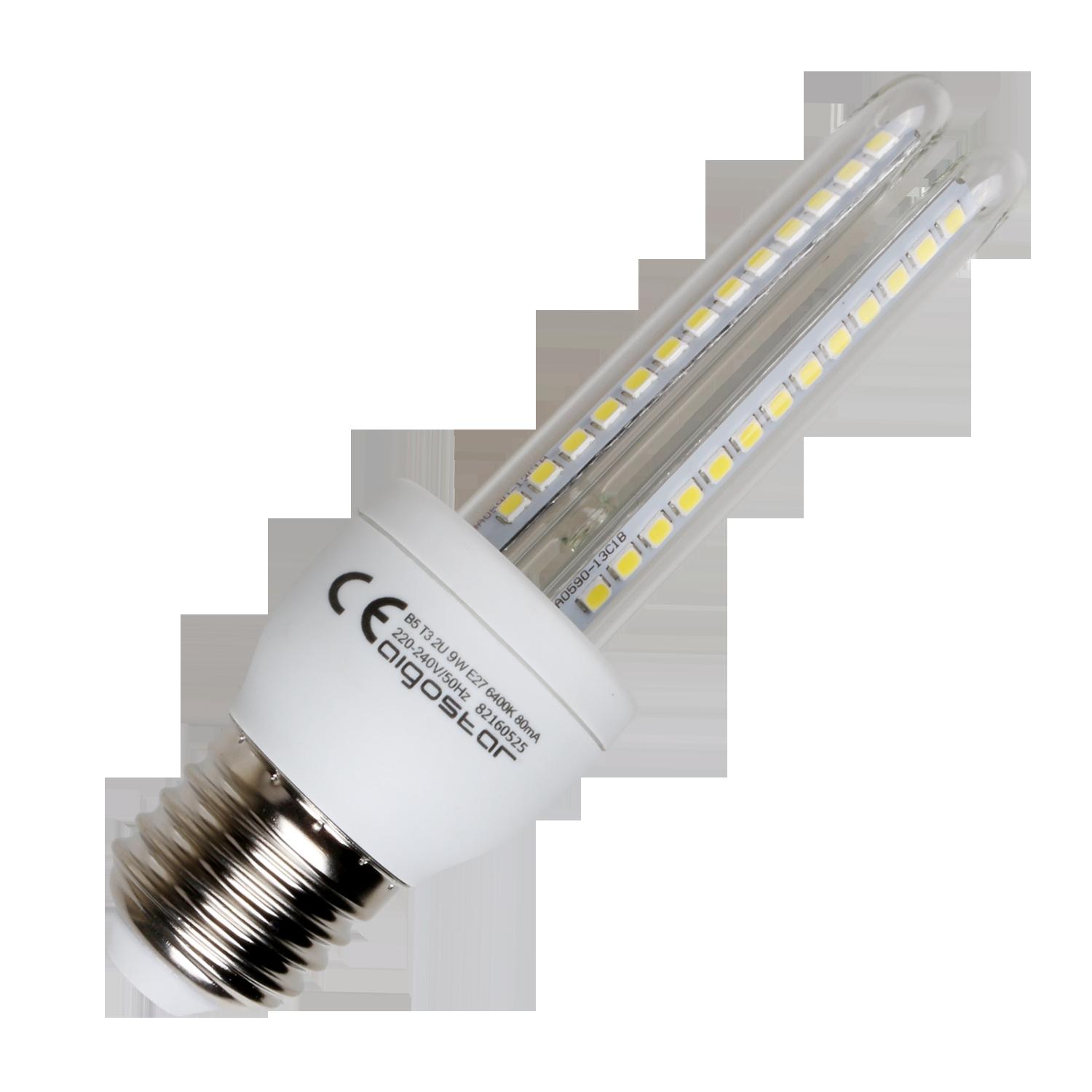 LED E27 8W U-tube