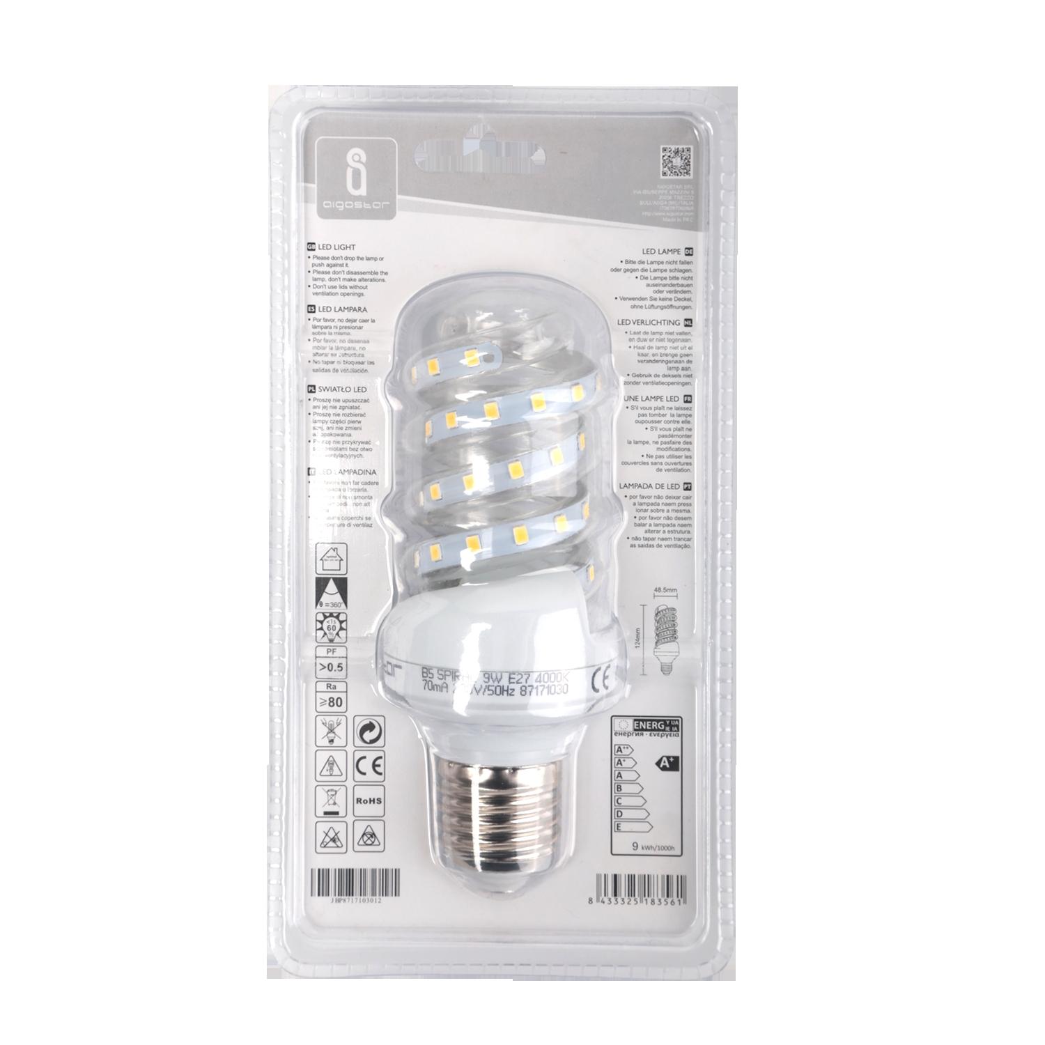 lampa spiralna LED B5