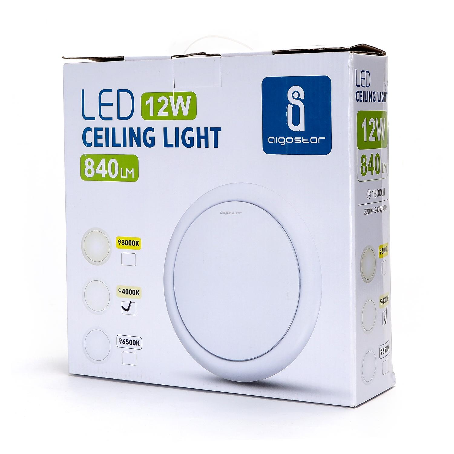 Ceiling Light 12W 4000K D260*H67 mm