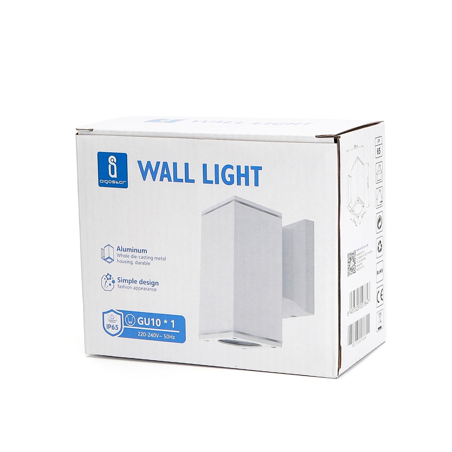 One-way Wall Light White (Without Light Source) GU10