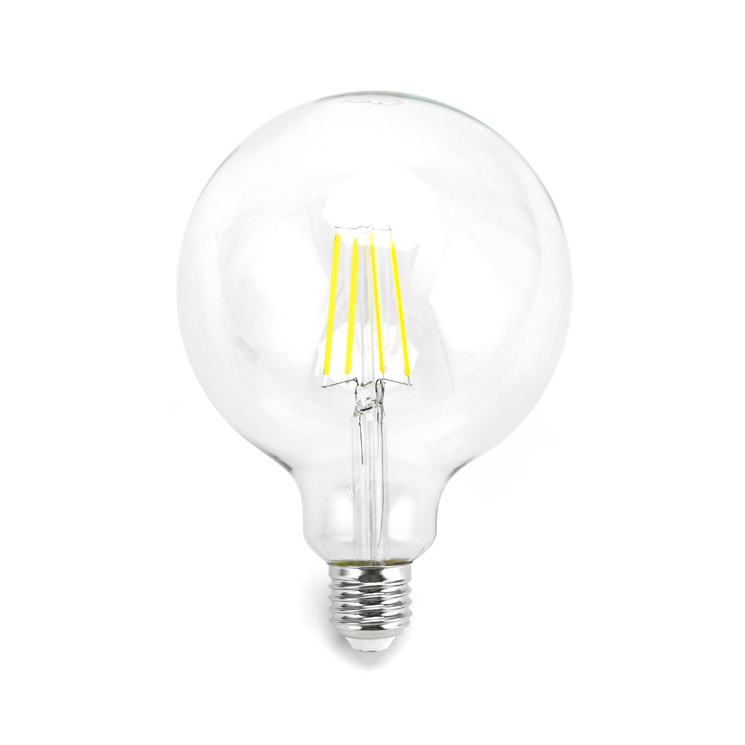 LED Filament Bulb (Clear) G125 E27 8W