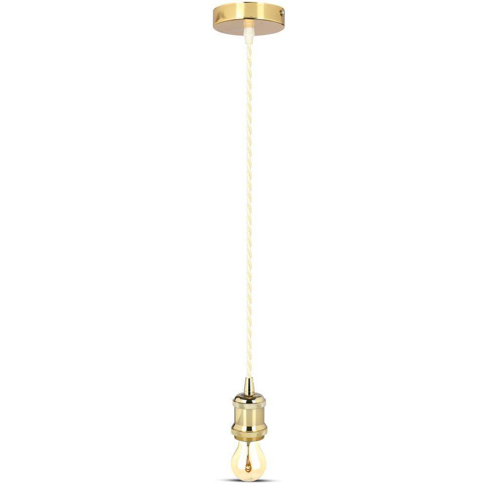 VT-7555 METAL PENDANT LIGHT-E27 HOLDER- MATT GOLD