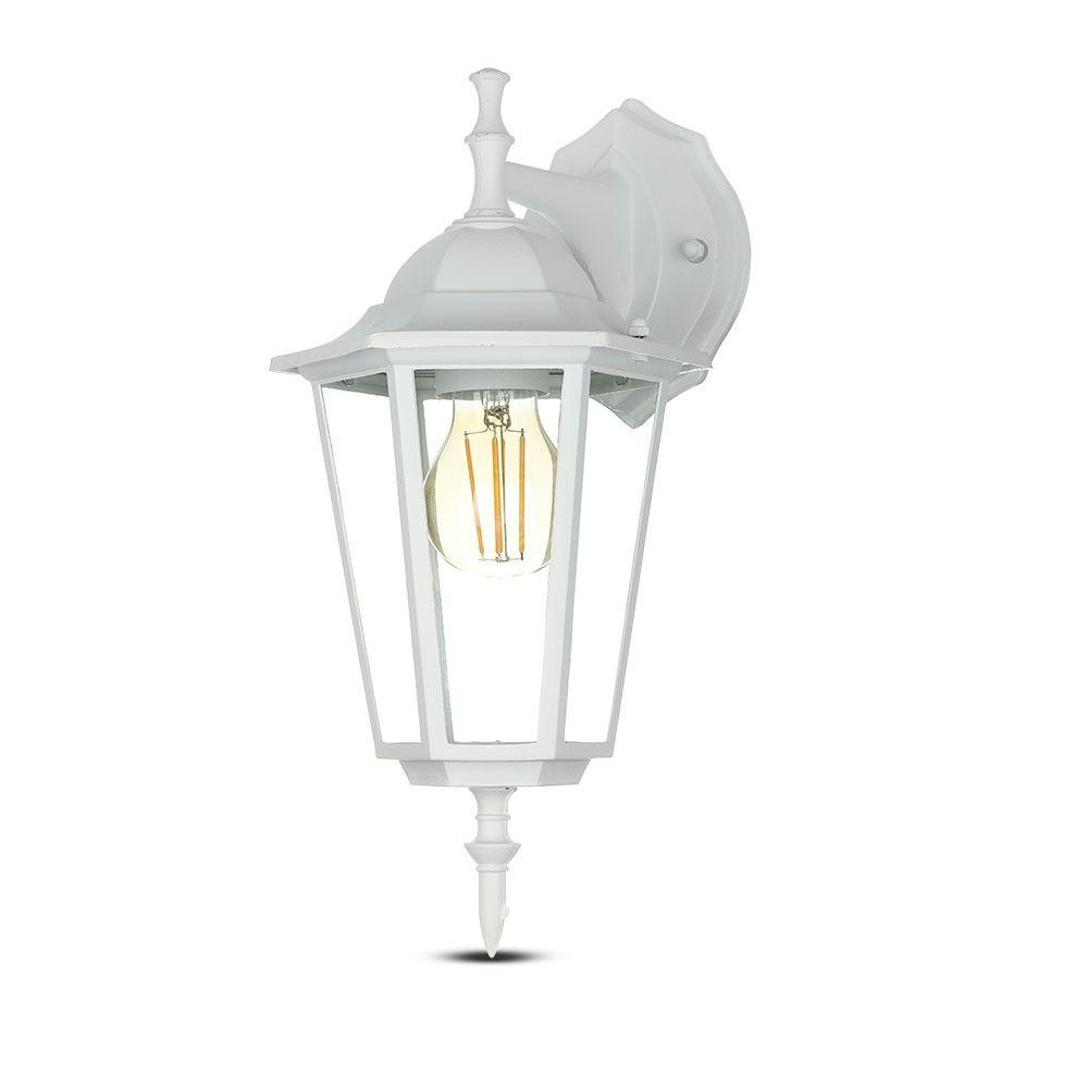 VT-750 E27 WALL LAMP -MATT WHITE DOWN